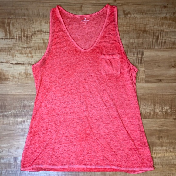 Athleta Tops - Athleta sleeveless sugar wash v neck tank top